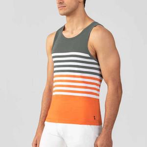 Camiseta sin mangas de algodón transpirable personalizable para hombre, ropa deportiva de verano OEM, ropa de gimnasio de Etiqueta Privada, diseño informal sin mangas - Product Image 2