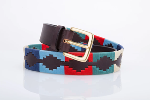 Usine OEM & ODM Mode Femmes Broderie Design Logo Cuir Véritable Vachette Polo Golf Ceinture Hommes avec Alliage Boucle Ardillon INDE - Product Image 3