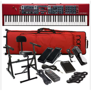 Clavier numérique de piano à marteaux lestés entièrement fonctionnel, neuf, Noo rds Stage 3 88 touches - Product Image 1