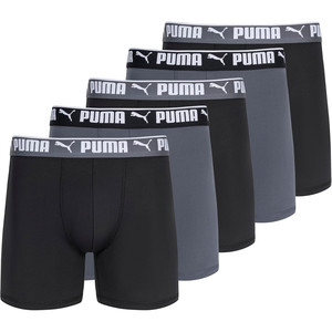 Boxer da Uomo Performance, Confezione da 5, Vita Media, Traspiranti, Logo Stampato in Vita, Lavabili in Lavatrice, XXL - Product Image 4