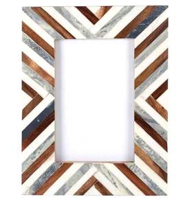 Nouveau Design résine et bois fait à la main meilleur Design maison décor photo cadre Photo 2025 cadre de haute qualité cadres photo en bois - Product Image 4