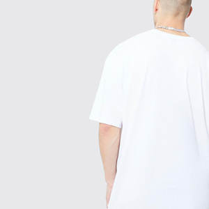 เสื้อยืดคอกลมพิมพ์ลายพัฟคอตตอน100% แห้งเร็วเสื้อยืดคอกลมทรงหลวมออกแบบโลโก้ได้ตามต้องการผู้ผลิตเสื้อผ้าผู้ชาย - Product Image 5