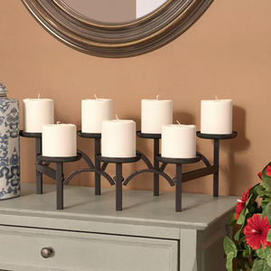 Meilleure vente bougeoir en acier durable couleur et taille personnalisées pour la maison et la décoration de Noël - Product Image 6