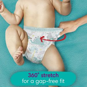 Pañales Pampers Swaddlers 360 con protección 100% contra fugas, estilo pull-up con núcleo ultra absorbente para mantener a los bebés secos - Product Image 3