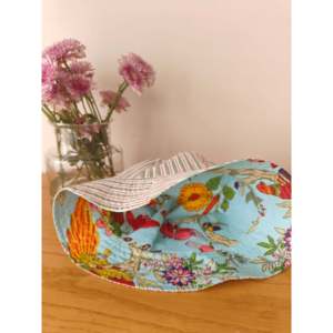 Sombrero Reversible Birds of Paradise con Bordado 3D, de Algodón, Terciopelo, Franela y Mezclilla con Estampado de Leopardo para Pesca - Product Image 3