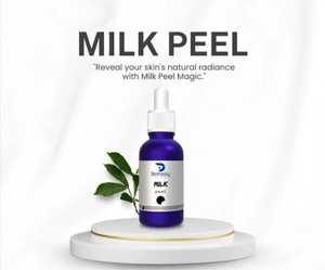 Dermasky de alta calidad, 30ml, cáscara de leche, exfoliación química líquida para la cara, Etiqueta Privada, blanqueamiento y brillo de la piel - Product Image 2