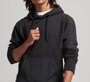 Sweat à capuche d'hiver à fermeture éclair lourd personnalisé 100% coton coupe régulière broderie de haute qualité Service OEM - Product Image 1