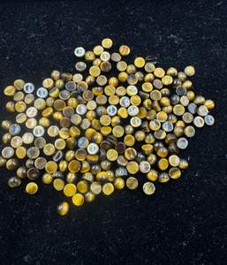 High Quality Natural Smooth Round Loose <b>Tiger</b> <b>Eye</b> Cabochon 6mm-10mm for <b>Jewelry</b> Making-Wholesale Gems - Product Image 2