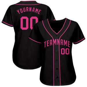 Uniformes de béisbol bordados personalizados de alta calidad premium para equipos profesionales Jersey de corcho de béisbol cosido con nombre - Product Image 6