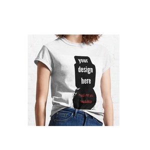 เสื้อยืดผ้าฝ้ายโอเวอร์ไซส์สำหรับผู้ชายพิมพ์ลายออกแบบได้ตามที่ต้องการน้ำหนักตัวหนาเสื้อถักแบบทางการ - Product Image 3