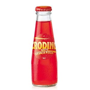 Agua con Gas Saborizada Crodino Arancia Rossa, Botella de 100 ml, Baja en Carbohidratos, Lista para Beber, Hecha en Italia, 3 Años de Duración - Product Image 1