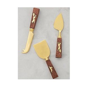 ดอกไม้ที่น่าสนใจการออกแบบอีพ็อกซี่ 2024 Hot ชุดช้อนส้อมชีสครัวสแตนเลสชีสชุดภาชนะเรซิ่นและสแตนเลส - Product Image 4