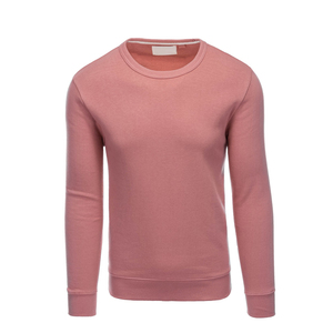 เสื้อสเวตเตอร์ของผู้ชายเสื้อสวมหัวแขนยาวทรงสี่เหลี่ยมสีทึบสำหรับฤดูหนาวผ้าสไตล์คลาสสิกผลิตตามสั่ง - Product Image 3