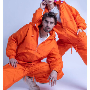 ชุดวอร์มผ้าไนลอนลำลองมีฮู้ดสำหรับใส่ได้ทั้งชายและหญิงชุดออกกำลังกายแฟชั่นผ้าประสิทธิภาพสูงพิมพ์ลายระบายอากาศได้ดีสำหรับฤดูหนาว - Product Image 3