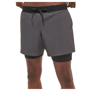 Short double couche 2 en 1 pour homme Short de gym et de fitness Short de sport pour entraînement Pantalon court de jogging à séchage rapide Vêtements de sport pour homme - Product Image 6