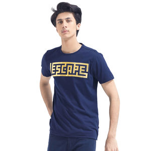 T-shirts en molleton 100% coton de haute qualité pour hommes, style décontracté, motif uni, manches courtes, impression de logo personnalisée, prix de gros - Product Image 4