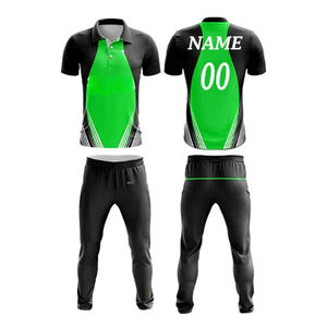 เครื่องแบบคริกเก็ตเสื้อเจอร์ซีย์แบบระเหิดแห้งเร็วเครื่องแบบคริกเก็ตออกแบบได้ตามต้องการ - Product Image 1