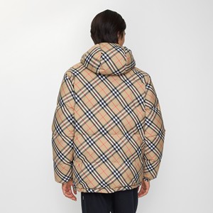 Chaqueta Acolchada Reversible de Primera Calidad al por Mayor, Transpirable, Resistente al Viento, con Capucha Acolchada, Logotipo Personalizado de Alta Calidad, Brillante, para Invierno - Product Image 4