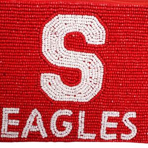 Handmade Colorful Beaded <b>Coin</b> <b>Purse</b> Brazeal Studio 6x4.5" Kids Teens Zipper Closure Fabric Wallet Embroidered Custom Wholesale - Product Image 4