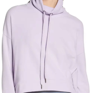 Sweat à capuche surdimensionné pour hommes en coton éponge français de haute qualité avec logo personnalisé grande taille pull épais uni sans ficelle - Product Image 2