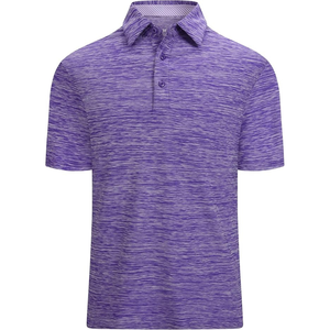 Camisa de Golf Casual para Hombre, Personalizable con Logotipo Frontal, Transpirable, Sólida, con Botones, Tejida, 200g, Manga Corta, Fabricada por OEM/ODM, Poliéster - Product Image 4