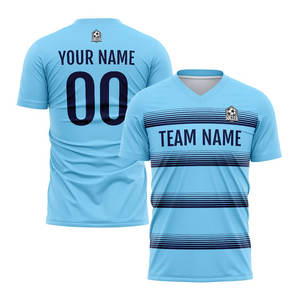 Camisetas de fútbol para hombre, camiseta de fútbol de manga corta con pantalones cortos de fútbol, uniformes de entrenamiento, equipo de fútbol de alta calidad - Product Image 4