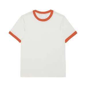 เสื้อยืดแขน100% ผ้าฝ้ายระบายอากาศได้ดีสำหรับผู้ชายเสื้อยืดลำลองสำหรับฤดูร้อน - Product Image 2