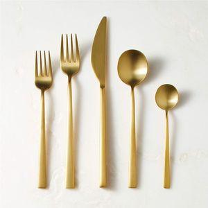 Ensemble de couverts en acier inoxydable moderne et luxueux, écologique, avec polissage miroir et logo gravé au laser, pour les fêtes à domicile et les restaurants - Product Image 3
