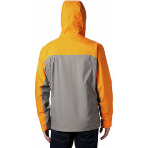 Vestes coupe-vent tactiques lâches multi-poches avec bloc de couleurs en nylon zippé d'automne de marque personnalisée OEM pour hommes - Product Image 3