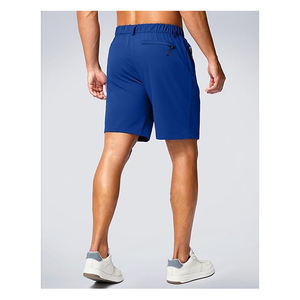 Pantalones cortos ligeros personalizados para hombre y pantalones cortos de secado rápido, pantalones cortos informales de alta calidad con 3 cremalleras - Product Image 3