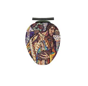 Urna de cremación de Metal exclusiva de aluminio de alta calidad para urna funeraria con tema de Lago de cenizas humanas - Product Image 5