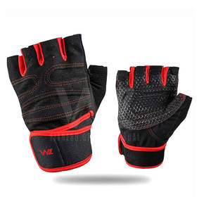 Demi Doigt Qualité Supérieure Style Gym Gants D'haltérophilie Sport Haltérophilie Gym Fitness Gants - Product Image 1