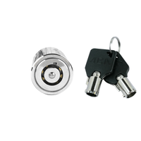 Cylindres de serrure tubulaires en alliage de zinc de haute qualité Installation facile et utilisation simple pour les voitures sécurisées Motos Vélos Etc.