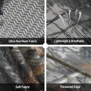 Traje de apicultura, mono de trabajo, ropa de protección solar antimosquitos con capucha transpirable para caza y Apicultura - Product Image 5