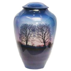 Urnes florales en métal pour cendres humaines Urnes commémoratives Urnes de crémation pour adultes Fournitures funéraires - Product Image 1