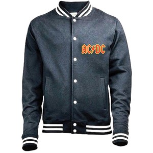 Custom Hip Hop Plus Size Letterman Varsity Jacket with Stand Collar <b>Winter</b> Quality Wool Sleeve - Product Image 3