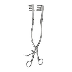 <b>Veterinary</b> <b>Surgical</b> <b>Instruments</b> Beckman Eaton Retractor 12 1/2 7*7 sharp <b>Surgical</b> Stainless Steel Reusable <b>Veterinary</b> Procedures - Product Image 4