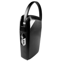 Coffret de Sécurité Portable Étanche Grande Capacité pour Clés de Plage, Boîte de Rangement de Voyage Ultime TW ABA 1000 pièces 26*14*35cm Noir/Blanc ABS Zinc