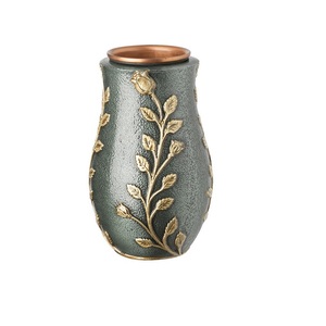 Decorative Aluminium Flower <b>Vase</b> Christmas Party Decoration Modern Style Aluminium Metal Flower <b>Vase</b> - Product Image 5
