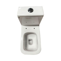WC suspendu en céramique de luxe blanc One Piece, modèle Sigma n°119, taille 225 mm, cuvette allongée