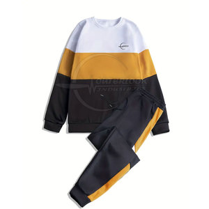 ชุดกันเหงื่อผ้าฝ้ายระบายอากาศได้ดีฉลากส่วนตัวขนาดพลัสไซส์ผ้า100% ลายพื้นขายออนไลน์สำหรับฤดูหนาว - Product Image 1