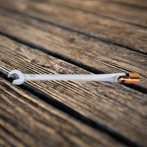 Clé à douille à double extrémité (ouverte et pivotante) avec finition ED-Color, métrique, pour bricolage et OEM - Product Image 1