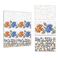 Carreaux muraux décoratifs modernes de qualité supérieure 250x375mm, imprimés numériquement par jet d'encre, en céramique émaillée, antibactériens, pour murs intérieurs