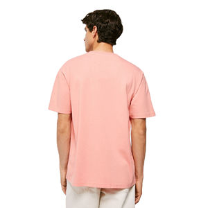 T-shirt uni pour homme de haute qualité 100% coton, col rond, manches courtes, jersey, impression personnalisée anti-froissement, service OEM - Product Image 6