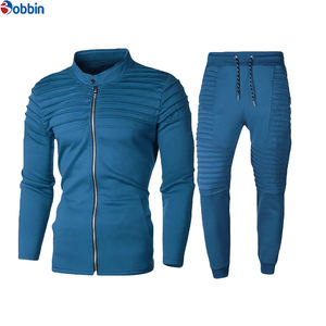 Conjunto Deportivo de Moda para Hombre, Traje Deportivo de 2 Piezas, Pantalones, 100% Algodón, Traje Masculino Personalizado de Alta Calidad, Chándal para Hombre - Product Image 1