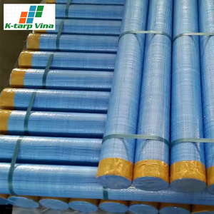 Servicio de procesamiento de exportación de rollo de lona PE azul de suministro a granel de fábrica de Vietnam incluido-corte personalizado - Product Image 4