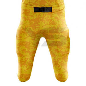 Fait sur mesure Uniforme de football américain de haute qualité Dernière conception avec technique respirante et imprimée Ensembles de vêtements de sport - Product Image 4