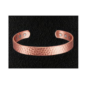 2025 Black Friday Copper Cuff Sale Handmade Halloween Bat Charm Copper 6 Magnet <b>Healing</b> for Women shimmering <b>bracelet</b> jewelry - Product Image 3