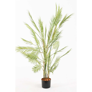 Palmera artificial resistente a los rayos UV Salpe Bonsai Tree 1,20 cm Planta en maceta para el jardín del hogar para las vacaciones de Acción de Gracias - Product Image 1