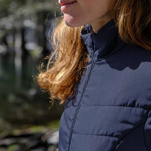 Veste matelassée en coton de haute qualité pour femmes Veste matelassée en coton respirante au design personnalisé pour femmes - Product Image 6